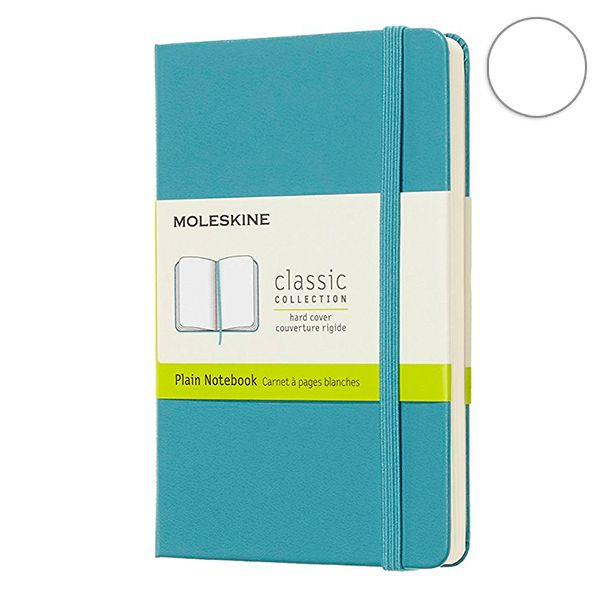 Записник Океанський Синій кишеньк. нелінований, Moleskine Classic, QP012B35