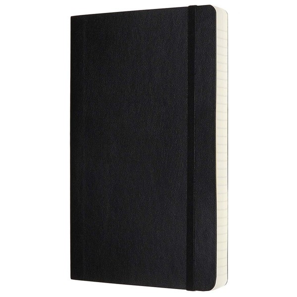 Записник Чорний м’який середній лінійка, Moleskine Classic Expanded, QP616EXP 1
