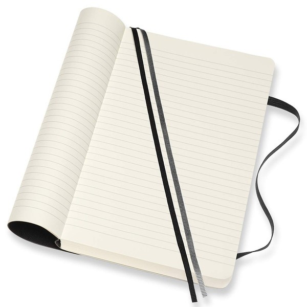Записник Чорний м’який середній лінійка, Moleskine Classic Expanded, QP616EXP 3