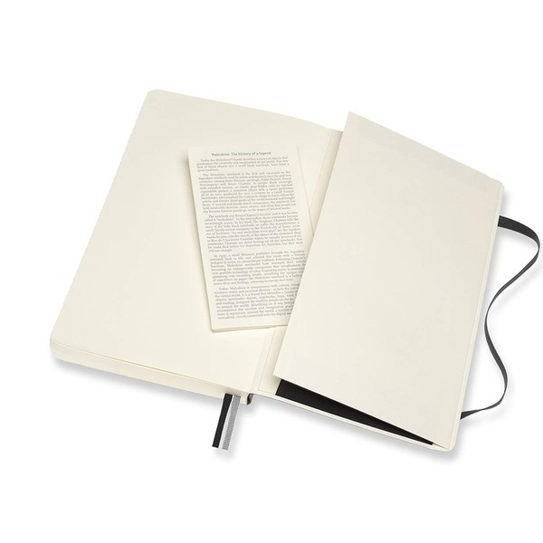 Записник Чорний м’який середній лінійка, Moleskine Classic Expanded, QP616EXP 4