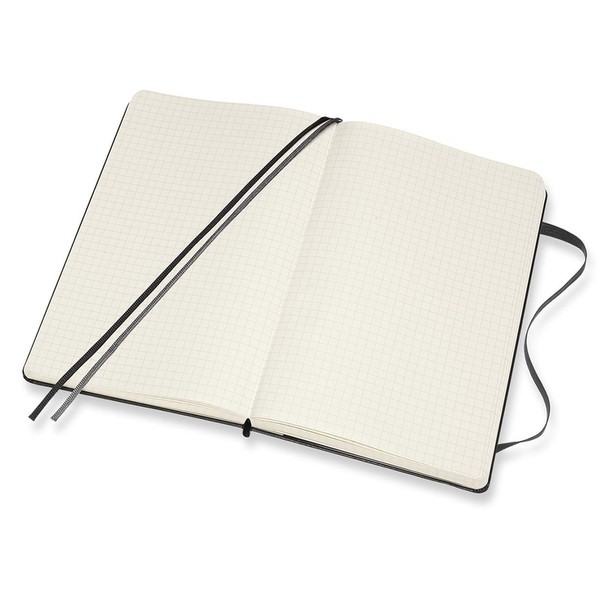 Записник Чорний середній клітинка, Moleskine Classic Expanded, QP061EXP 3