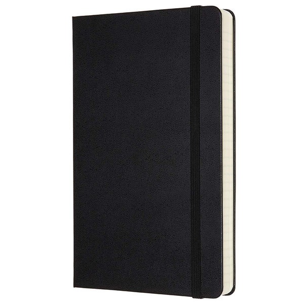 Записник Чорний середній лінійка, Moleskine Classic Expanded, QP060EXP 1