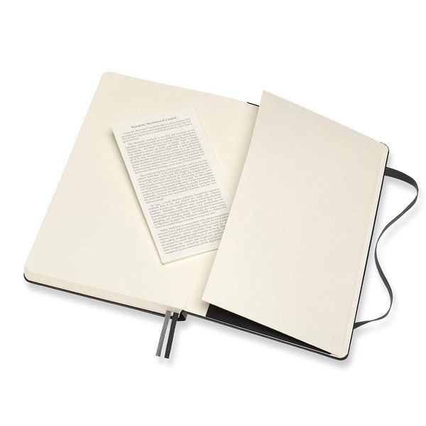Записник Чорний середній лінійка, Moleskine Classic Expanded, QP060EXP 4