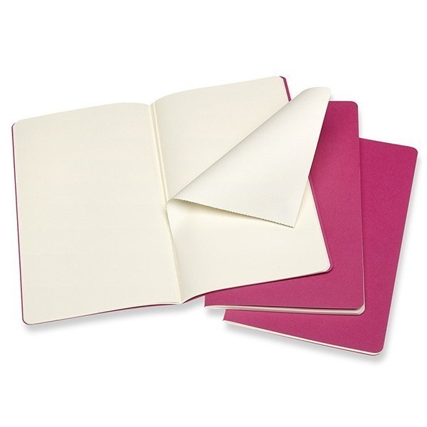 Записник Рожевий кінетичний середній нелінований, Moleskine Cahier, CH018D17 1