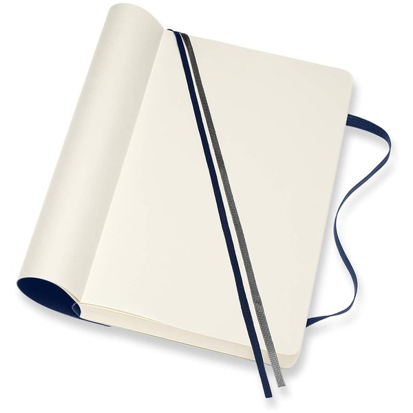 Записник Сапфір м’який середній нелінований, Moleskine Classic Expanded, QP618EXPB20 3