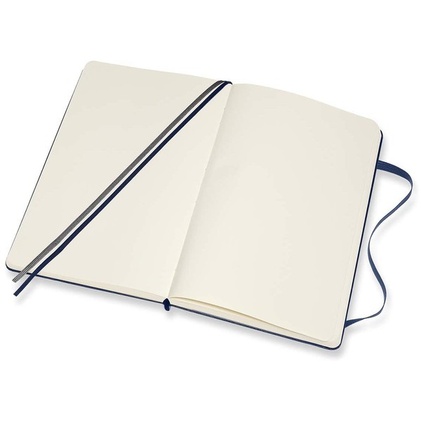 Записник Сапфір середній нелінований, Moleskine Classic Expanded, QP062EXPB20 3
