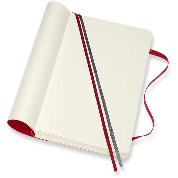 Записник Червоний м’який середній нелінований, Moleskine Classic Expanded, QP618EXPF2 3