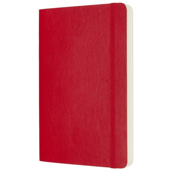 Записник Червоний м’який середній нелінований, Moleskine Classic Expanded, QP618EXPF2 1
