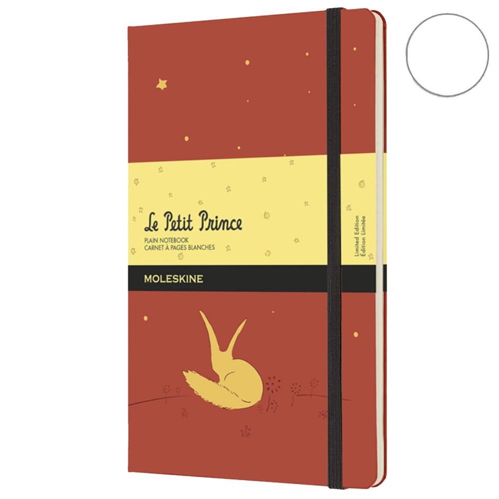 Записник Помаранчевий середній нелінований, Moleskine Le Petit Prince, LEPP03QP062D