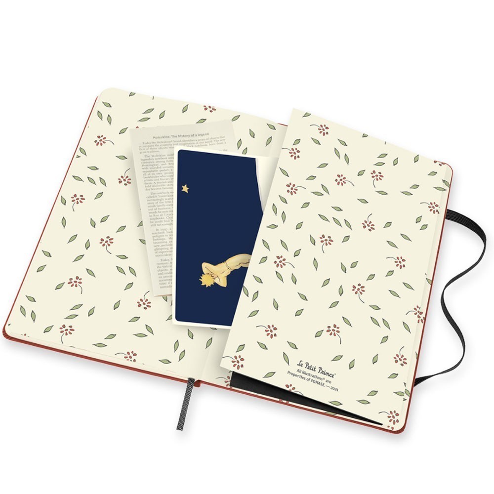 Записник Помаранчевий середній нелінований, Moleskine Le Petit Prince, LEPP03QP062D 4