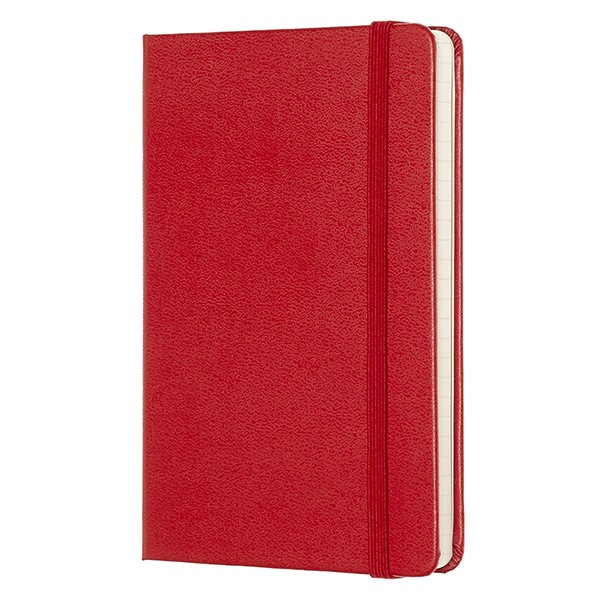 Записник Червоний кишеньк. клітина, Moleskine Classic, MM712R 1