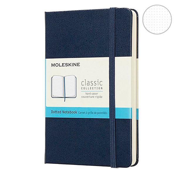 Записник Сапфір кишеньк. точка, Moleskine Classic, MM713B20