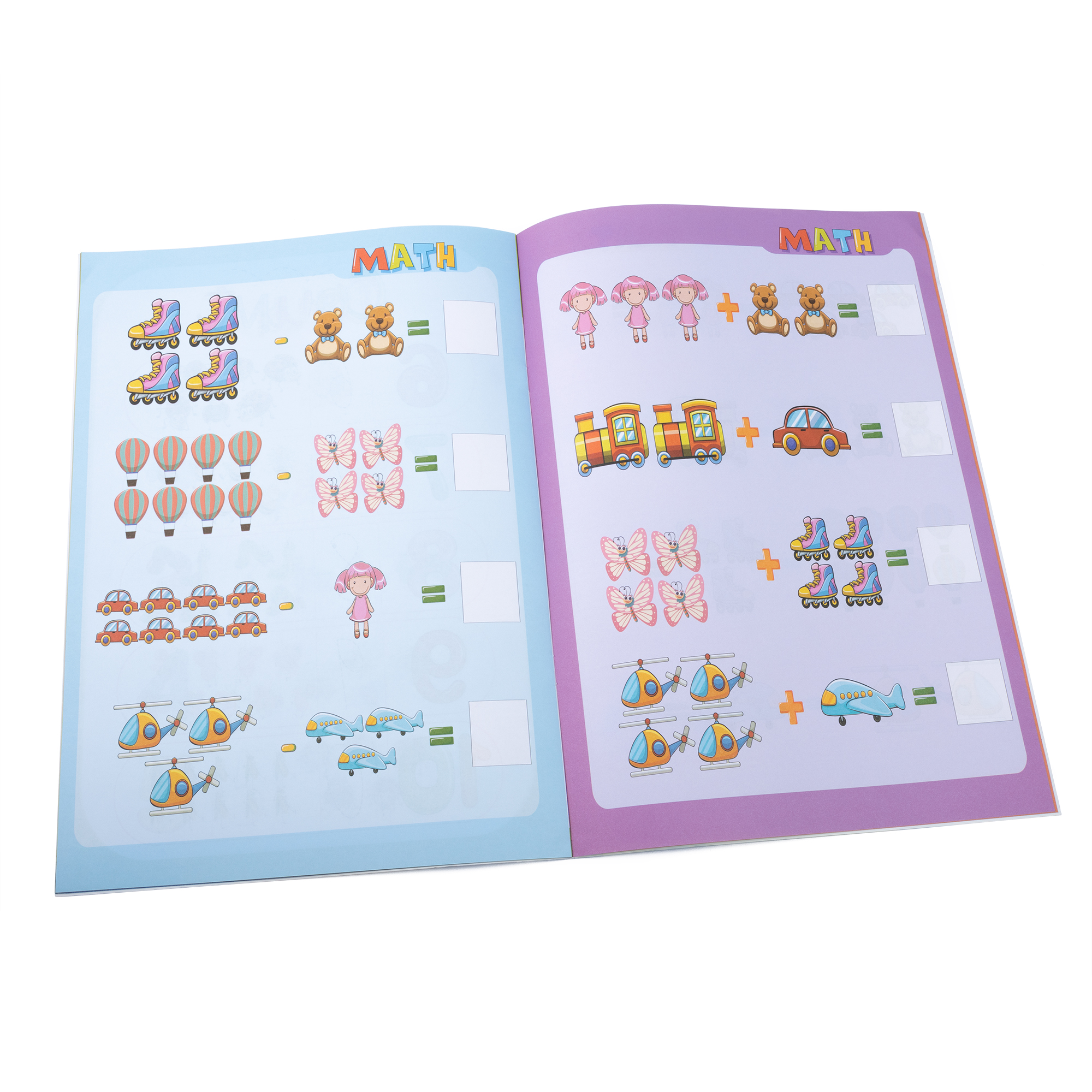 Книга "Детская развивалка "Counting is Fun" A4 12 стр., DomArt 3