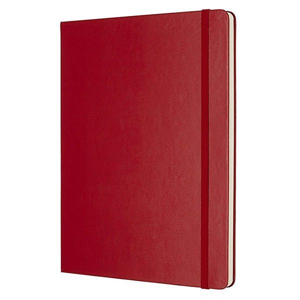 Блокнот Красный большой нелинованный, Moleskine Classic, QP092F2F 1
