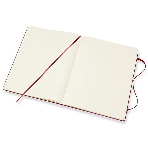Блокнот Красный большой нелинованный, Moleskine Classic, QP092F2F 3