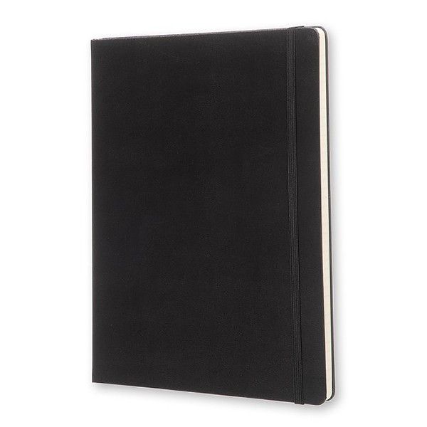 Записник Чорний великий лінійка, Moleskine Classic, QP090F 1
