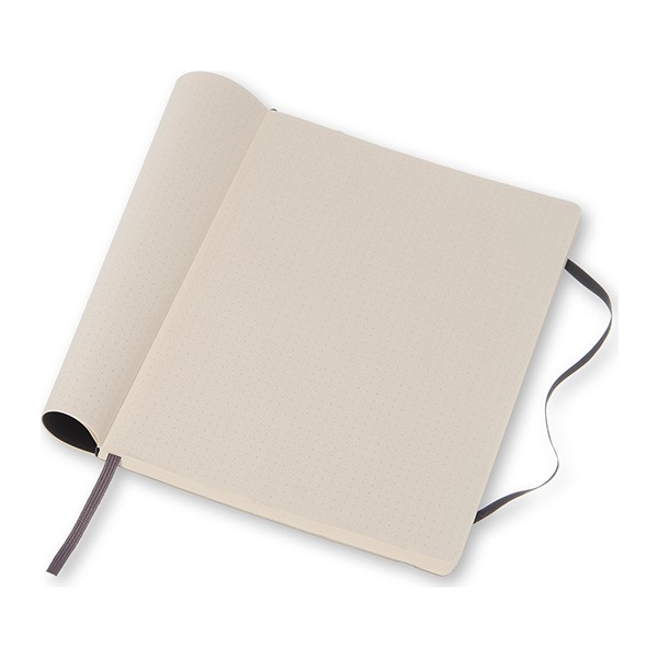 Записник Чорний м’який великий точка, Moleskine Classic, QP624 4