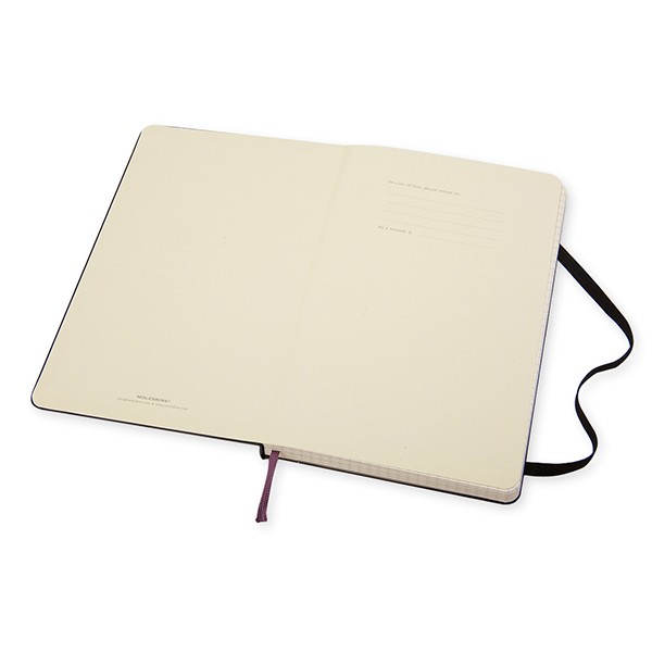 Записник Чорний середній клітина, Moleskine Classic, QP061F 2