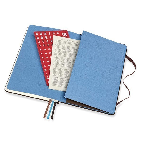 Записник Коричневий медіум, Moleskine Вояжер, VN001P4F 7