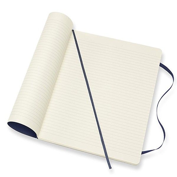 Записник Сапфір м’який великий лінійка, Moleskine Classic, QP621B20 3