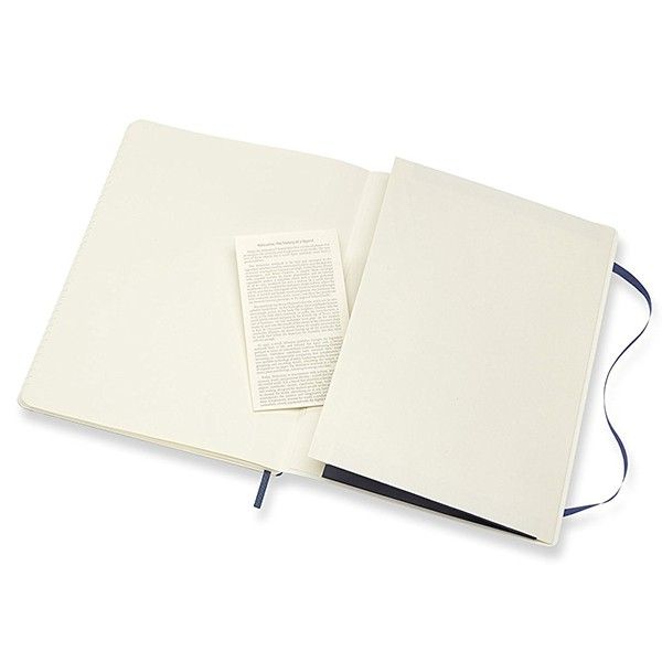 Записник Сапфір м’який великий лінійка, Moleskine Classic, QP621B20 4