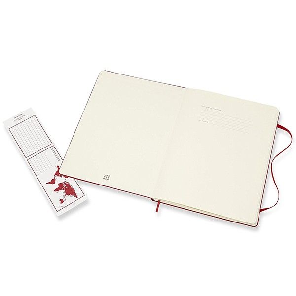 Записник Червоний великий лінійка, Moleskine Classic, QP090F2 2