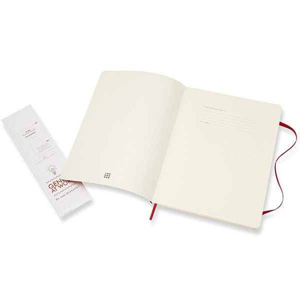 Записник Червоний м’який великий точка, Moleskine Classic, QP624F2 2