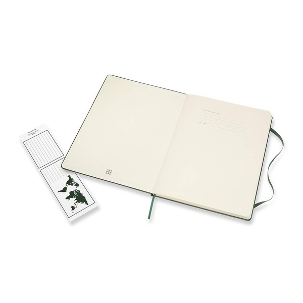 Записник Миртовий Зелений великий нелінован., Moleskine Classic, QP092K15 2