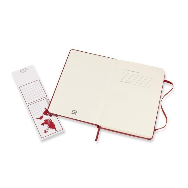 Записник Червоний медіум лінійка, Moleskine Classic, QP050F2 2