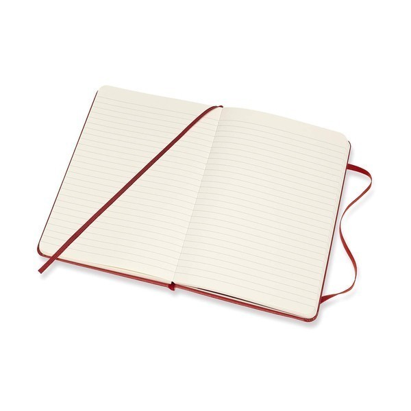 Записник Червоний медіум лінійка, Moleskine Classic, QP050F2 3