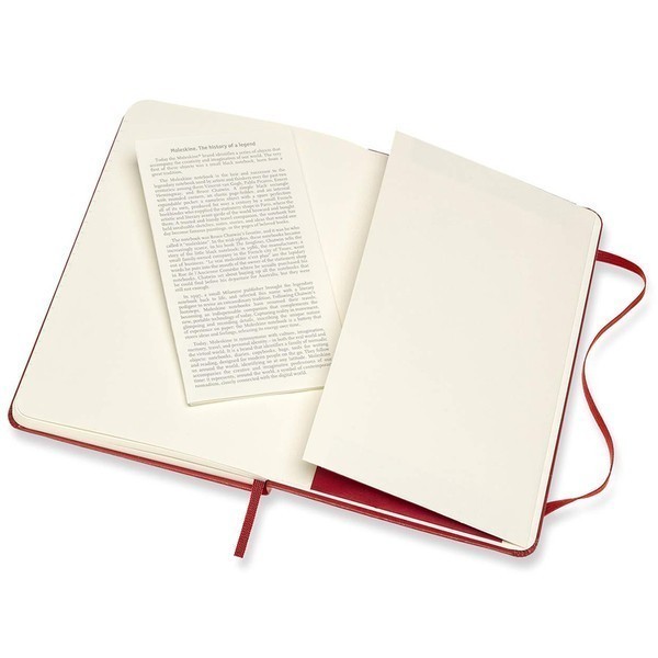 Записник Червоний медіум лінійка, Moleskine Classic, QP050F2 4