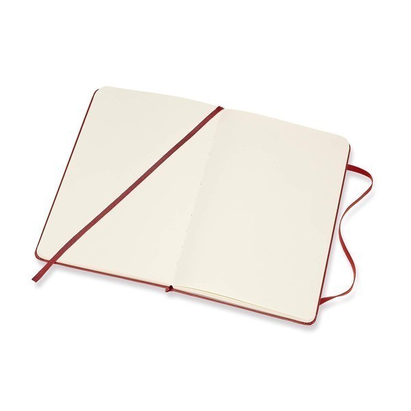 Записник Червоний медіум нелінован, Moleskine Classic, QP052F2 3