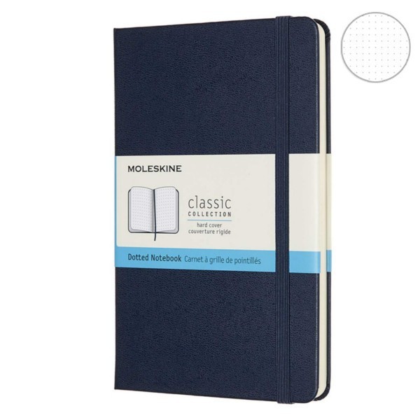 Записник Сапфір медіум точка, Moleskine Classic, QP053B20
