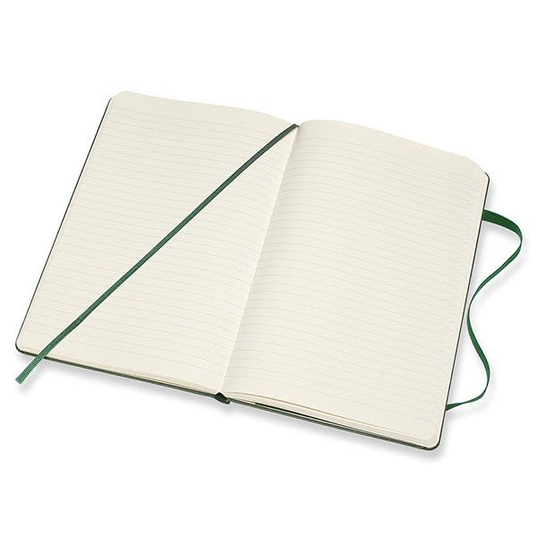 Записник Миртовий Зелений середній, лінійка, Moleskine Classic, QP060K15 4