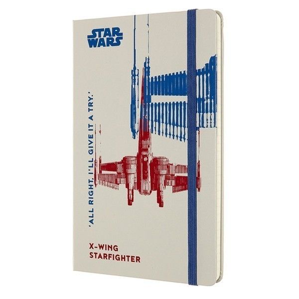Записник X-Wing середній лінійка, Moleskine Star Wars, LESWD02QP060 5