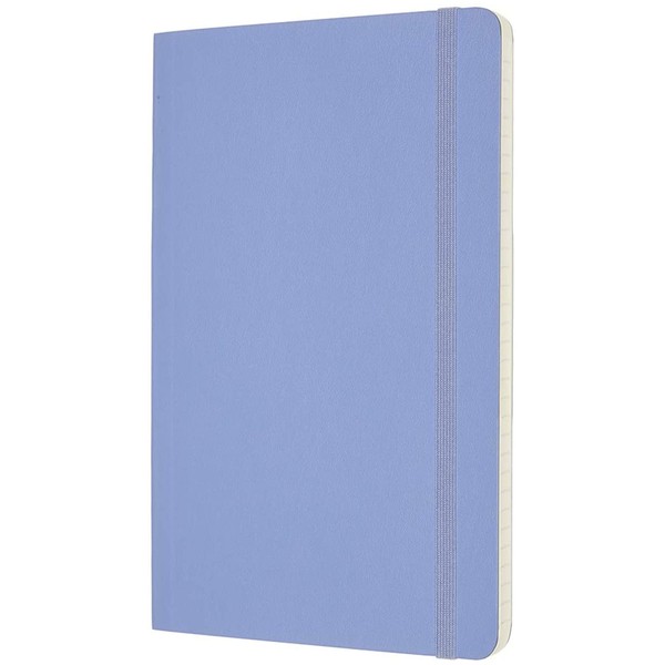 Записник Блакитна Гортензія м`який середній лінійка, Moleskine Classic, QP616B42 1