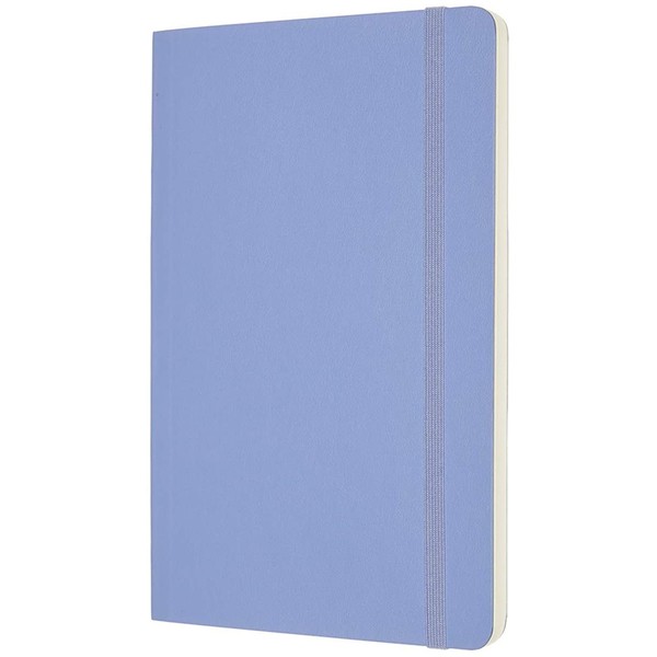 Записник Блакитна Гортензія м`який середній нелінов, Moleskine Classic, QP618B42 1