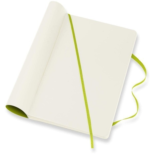 Записник Лимонний Зелений м`який середній нелінов, Moleskine Classic, QP618C2 3