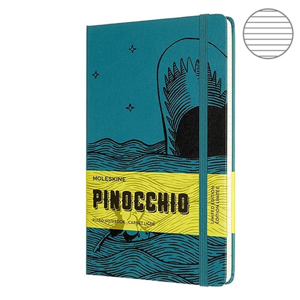 Записник Шалфей середній лінійка, Moleskine Pinocchio, LEPIQP060B