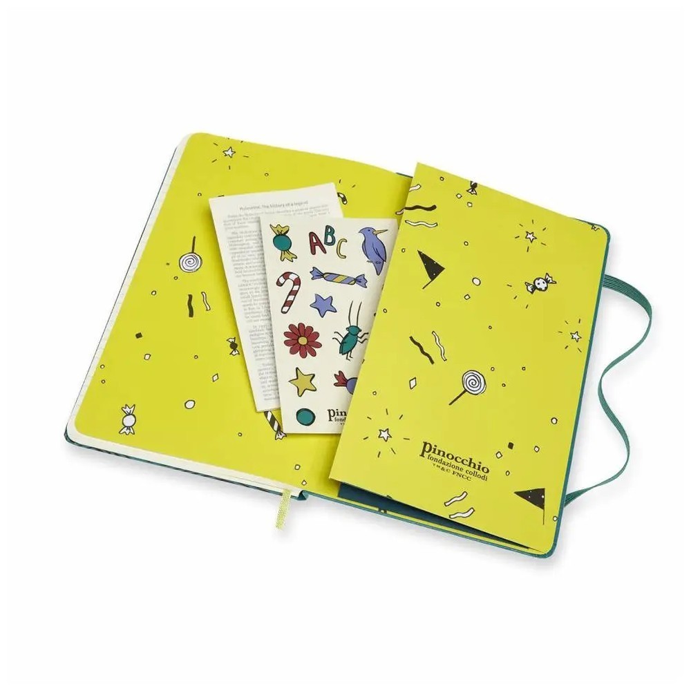 Записник Шалфей середній лінійка, Moleskine Pinocchio, LEPIQP060B 5