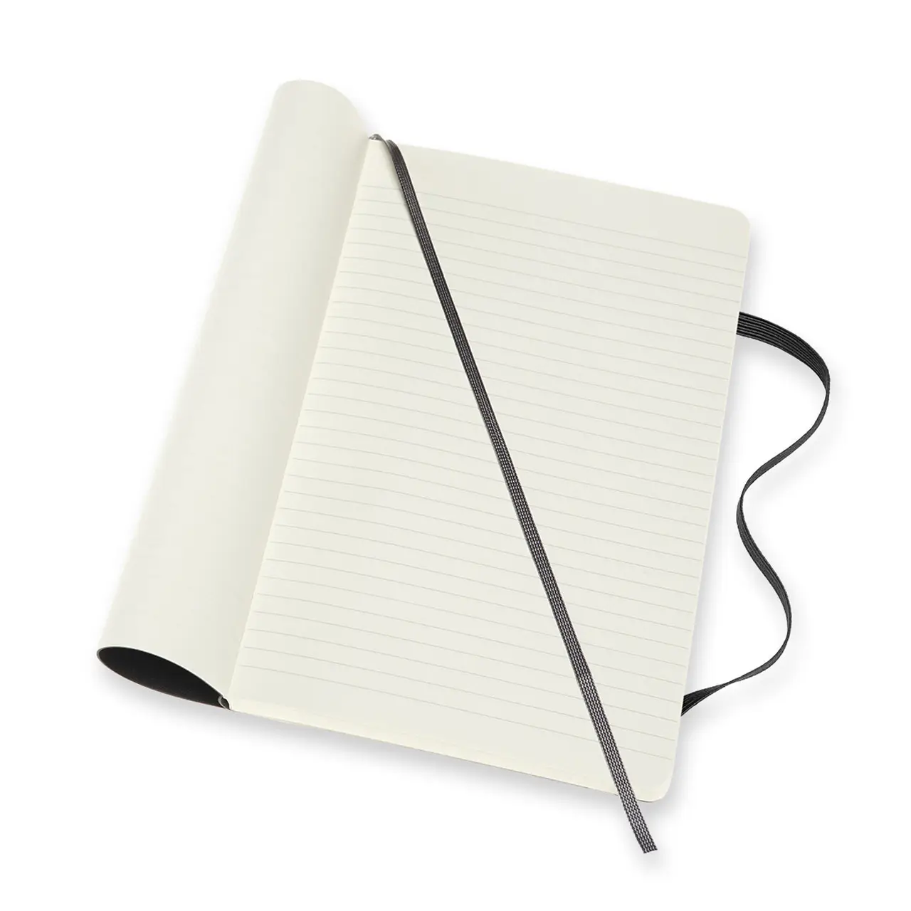 Записник Чорний середній лінійка/нелінований, Moleskine Classic, NB313SBK 2