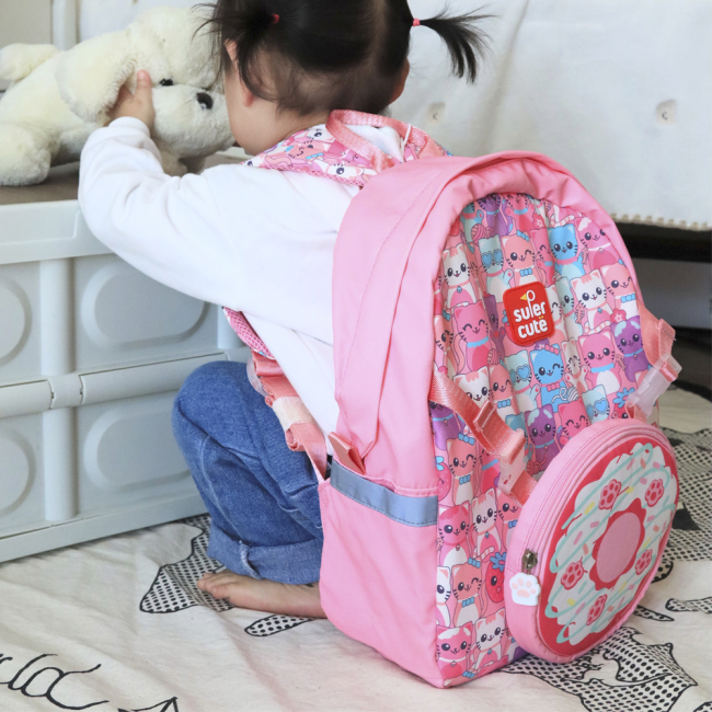 Рюкзак 2в1 Supercute Розовый котёнок, SF127 2
