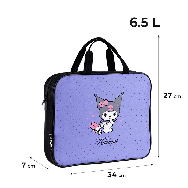 Сумка школьная текстильная Kite A4, 1 отделение, 589 HK, HK24-589 2