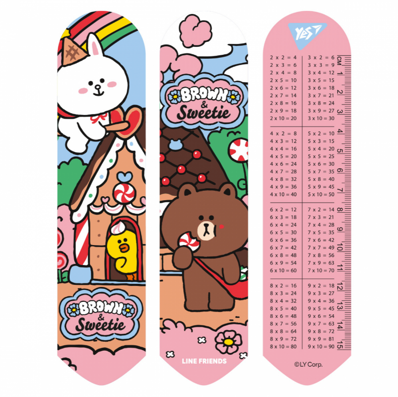 Закладинка 2D "Line Friends heroes", 708135 Yes