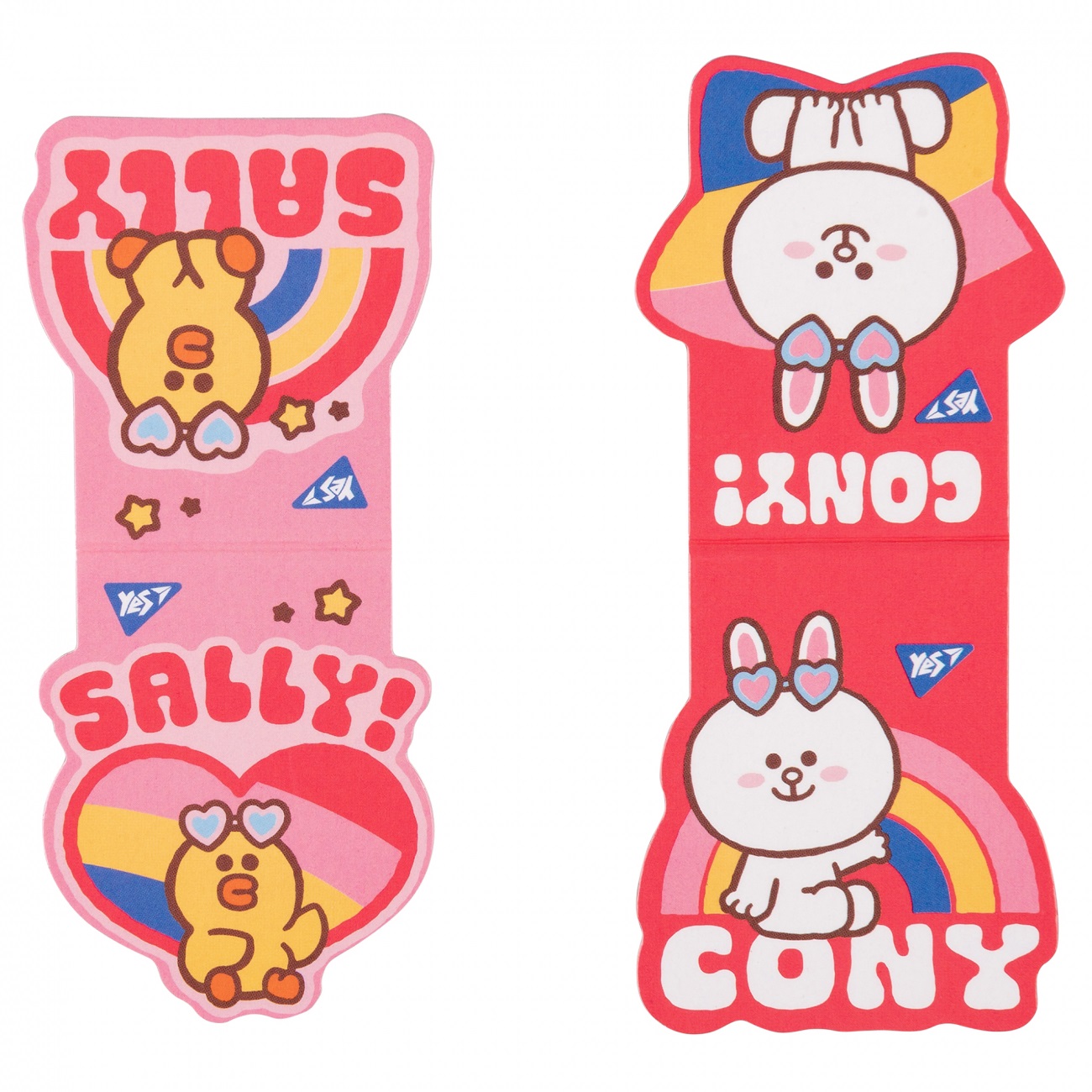 Закладки магнітні "Line Friends Sally and Cony", 2шт, 708108 Yes 1
