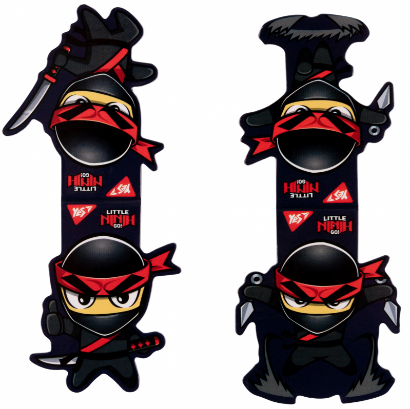 Закладки магнитные "Ninja", 2шт, 708113 Yes 1