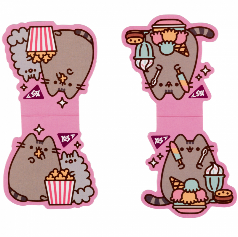 Закладки магнітні "Pusheen candy", 2шт, 708105 Yes 1
