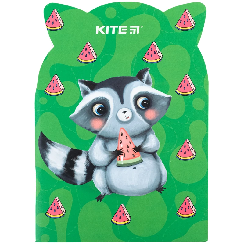 Блокнот м`яка обк., 48 арк., Tasty racoon, K24-461-4