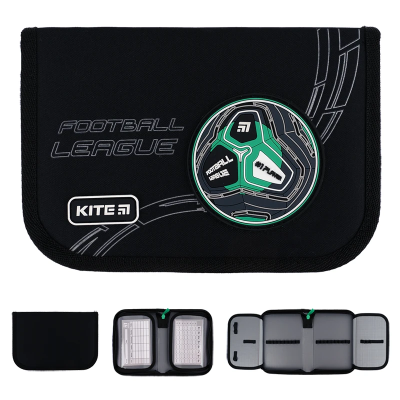 Набор рюкзак + пенал + сумка для обуви Kite 555S Football, SET_K24-555S-9 20