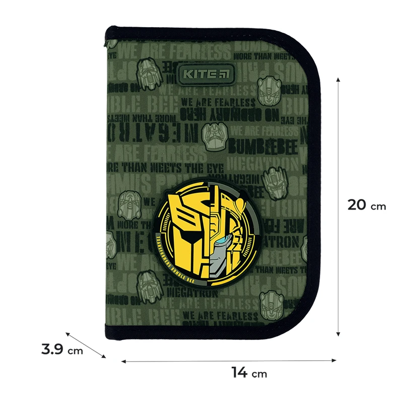 Пенал Kite 1 від., 2 відв., з наповненням 622H TF, TF24-622H 1